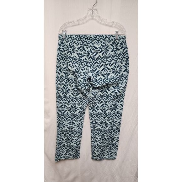 Victoria’s Secret "I Only Sleep In" Pull-On Pajama Pants Multi-Blue Size Medium - Picture 3 of 4